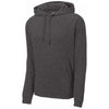 Sport-Tek Men's Heather Black Lightweight French Terry Pullover Hoodie