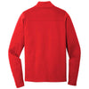 Sport-Tek Men's True Red Lightweight French Terry Quarter Zip Pullover