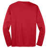 Sport-Tek Men's True Red Long Sleeve PosiCharge Competitor Tee