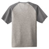 Sport-Tek Men's Vintage Grey Heather-On-Heather Contender Tee
