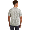 Sport-Tek Men's White Drift Camo Tee