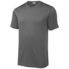 Sport-Tek Men's Dark Smoke Grey Posi-UV Pro Tee