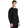 Sport-Tek Men's Black Posi-UV Pro Long Sleeve Tee