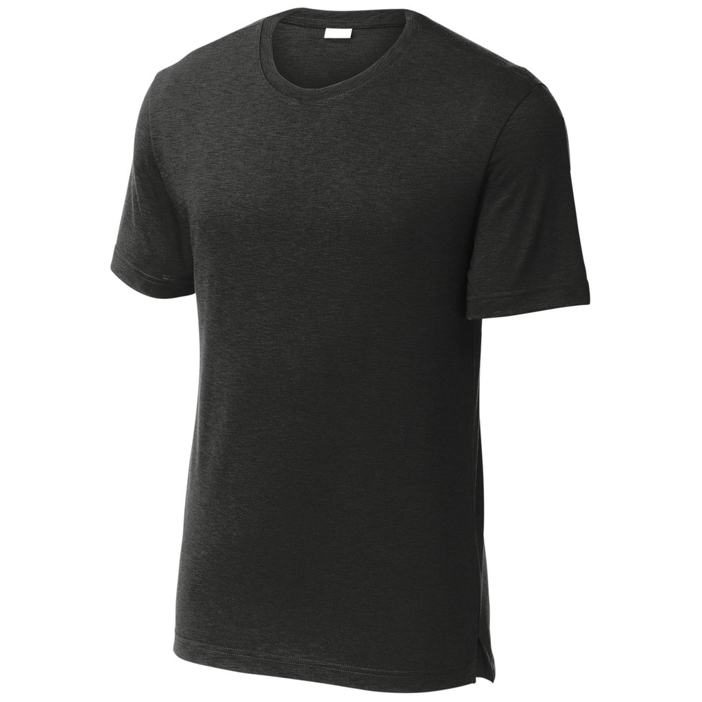 Sport-Tek Men's Black PosiCharge Strive Tee