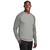 Sport-Tek Men's Grey Concrete PosiCharge Digi Camo Long Sleeve Tee