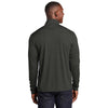 Sport-Tek Men's Black Heather Endeavor 1/4 Zip Pullover