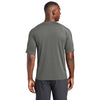 Sport-Tek Men's Dark Smoke Grey Short Sleeve Rashguard Tee