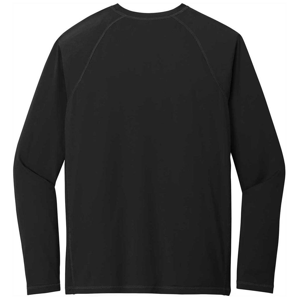 Sport-Tek Men's Black Long Sleeve Rashguard Tee