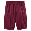 Sport-Tek Men's Maroon Long PosiCharge Classic Mesh Short