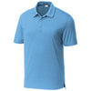 Sport-Tek Men's Carolina Blue PosiCharge Strive Polo