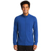 Sport-Tek Men's True Royal Sport-Wick Flex Fleece Full-Zip