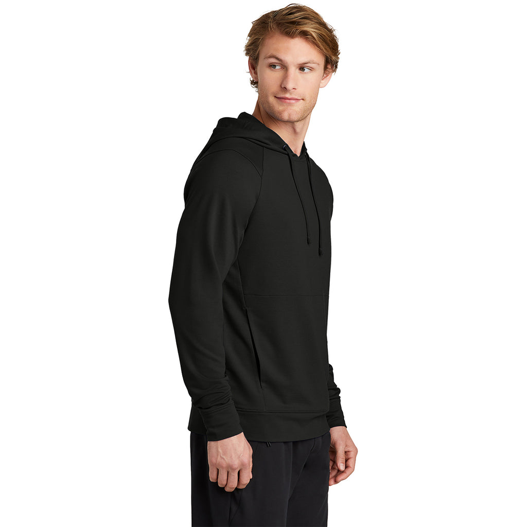 Sport-Tek Men's Black Sport-Wick Flex Fleece Pullover Hoodie