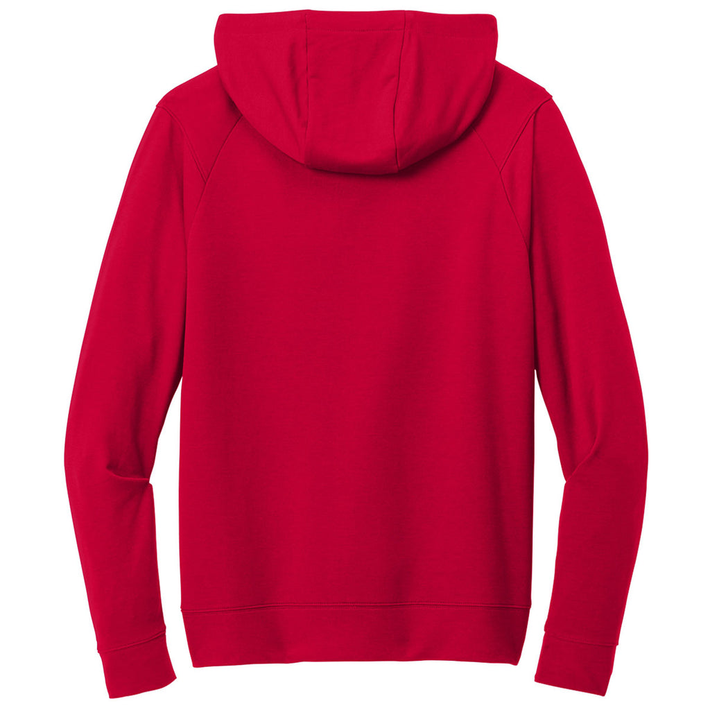 Sport-Tek Men's Deep Red Sport-Wick Flex Fleece Pullover Hoodie