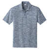 Sport-Tek Men's True Navy Electric PosiCharge Electric Heather Polo