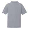 Sport-Tek Men's Silver PosiCharge RacerMesh Polo