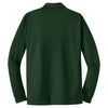 Sport-Tek Men's Forest Green Long Sleeve Micropique Sport-Wick Polo