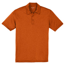 Sport-Tek Men's Deep Orange Heather Contender Polo