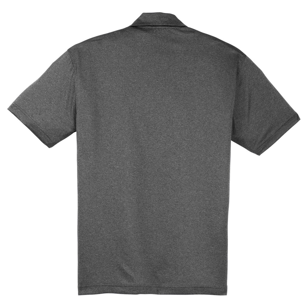 Sport-Tek Men's Graphite Heather Contender Polo