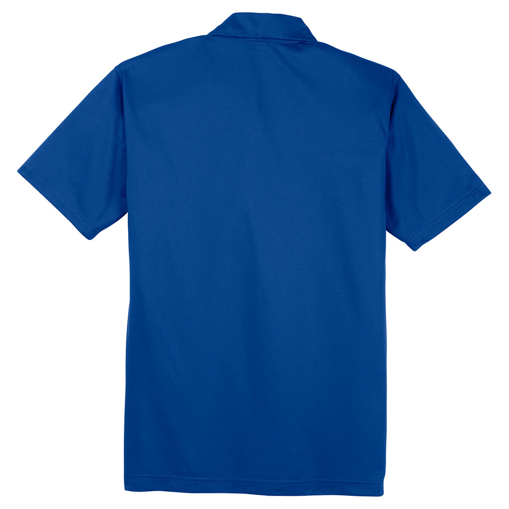 Sport-Tek Men's True Royal PosiCharge Active Textured Polo