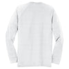 Sport-Tek Men's White Long Sleeve Ultimate Performance Crew