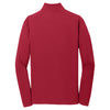 Sport-Tek Men's Deep Red Textured 1/4-Zip Pullover