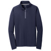 Sport-Tek Men's True Navy Textured 1/4-Zip Pullover