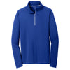 Sport-Tek Men's True Royal Textured 1/4-Zip Pullover