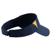 Sport-Tek True Navy/Gold Dry Zone Colorblock Visor