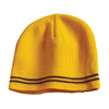 Sport-Tek Spectator Gold/Black Beanie