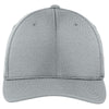 Sport-Tek Grey Heather Flexfit Cool & Dry Poly Block Mesh Cap