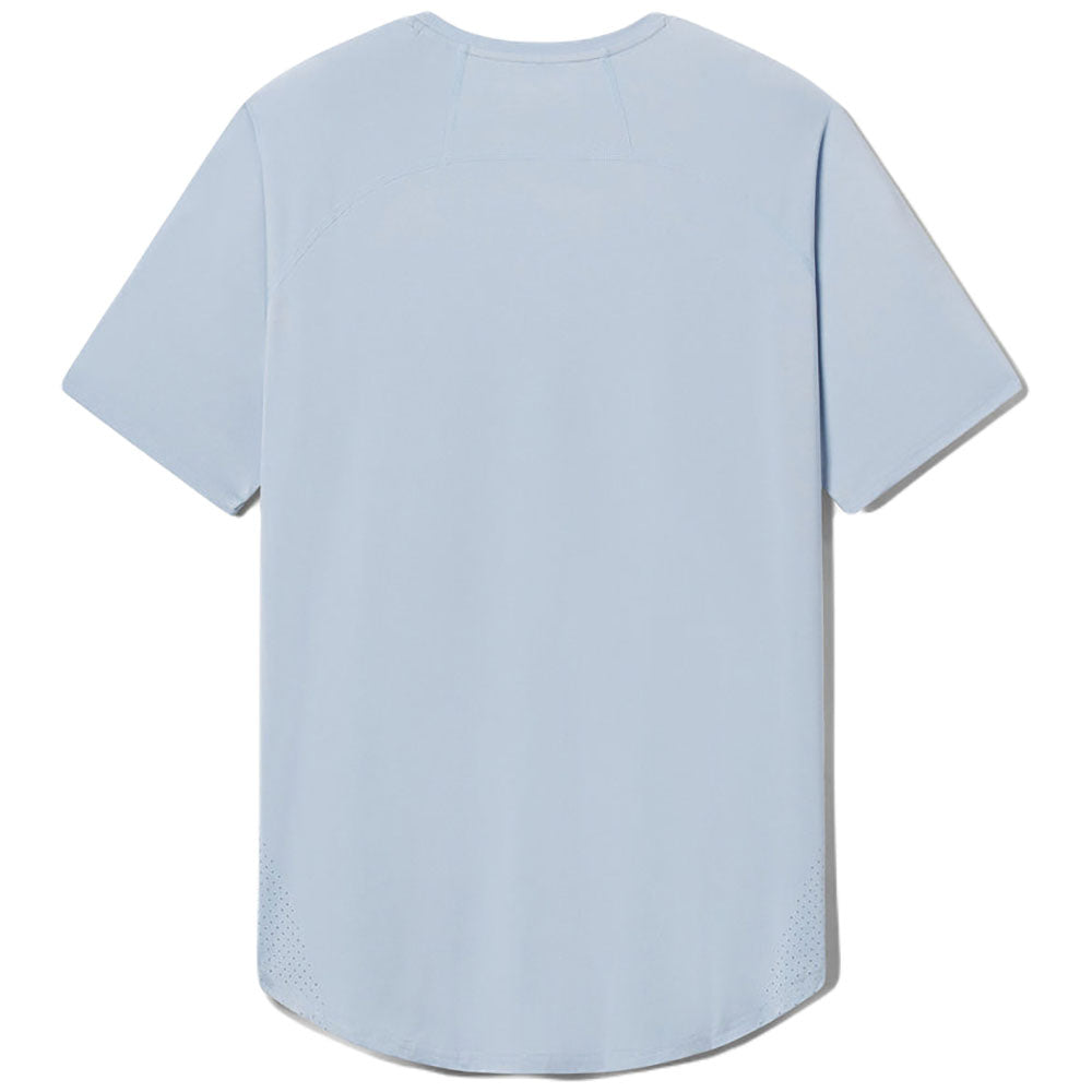 UNRL Men's Heather Blue Fog Stride Short Sleeve