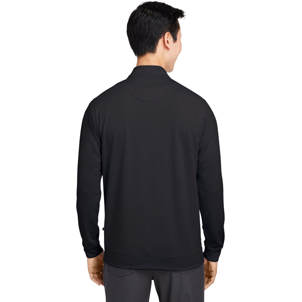 Swannies Golf Men's Black/Marine McKinnon Quarter Zip