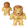 Ariel Premium Tan Lion Mascot Stress Reliever