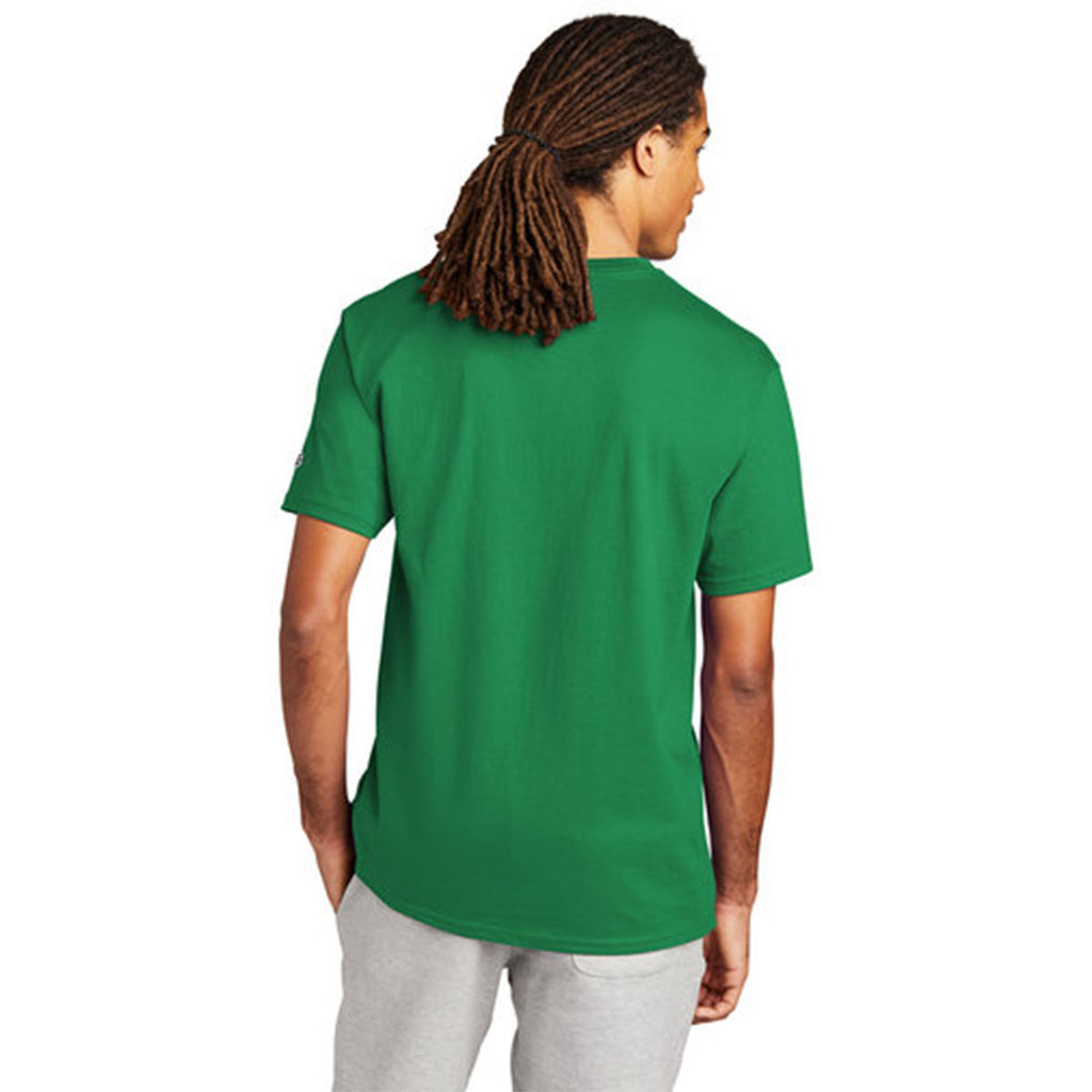 Champion Men's Kelly Green Heritage 6-oz Jersey Tee