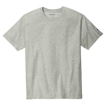 Champion Men's Oxford Grey Heritage 6-oz Jersey Tee