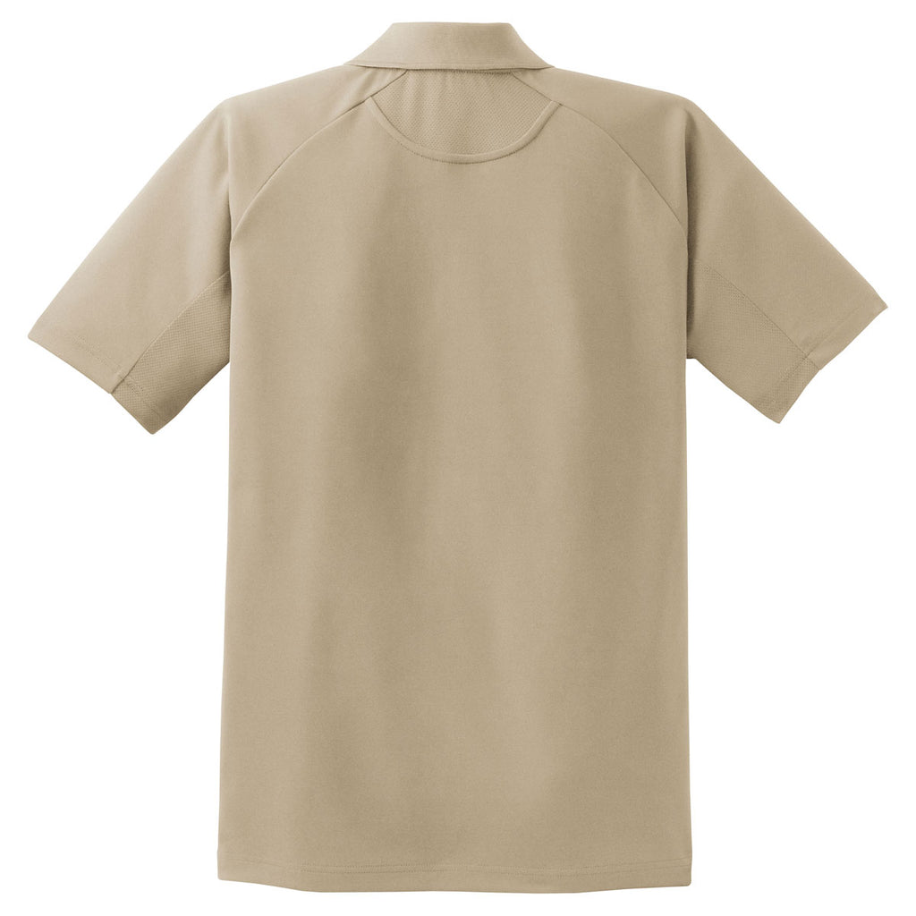 Sport-Tek Men's Sandstone Dri-Mesh Pro Polo