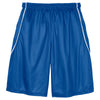 Sport-Tek Men's True Royal PosiCharge Mesh Reversible Spliced Short