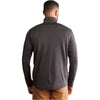 Timberland Men's Dark Charcoal Heather Understroy Quarter zip Fleece