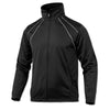 BAW Men's Black/White Dual Line Tricot Jacket