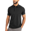 UNRL Men's Black Tradition Polo