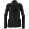 Stormtech Women's Black/Carbon Pulse Fleece Pullover