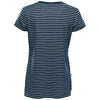 Stormtech Women's Navy/White Railtown Crew Neck Tee