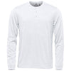 Stormtech Men's White Torcello Long Sleeve Henley