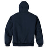 CornerStone Men's Tall Navy Duck Cloth Hooded Work Jacket