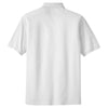 Port Authority Men's White Tall Pique Knit Polo