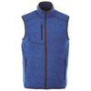 Elevate Men's Metro Blue Heather Fontaine Knit Vest