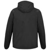 Elevate Unisex Black Bogart Eco Packable Half Zip Jacket