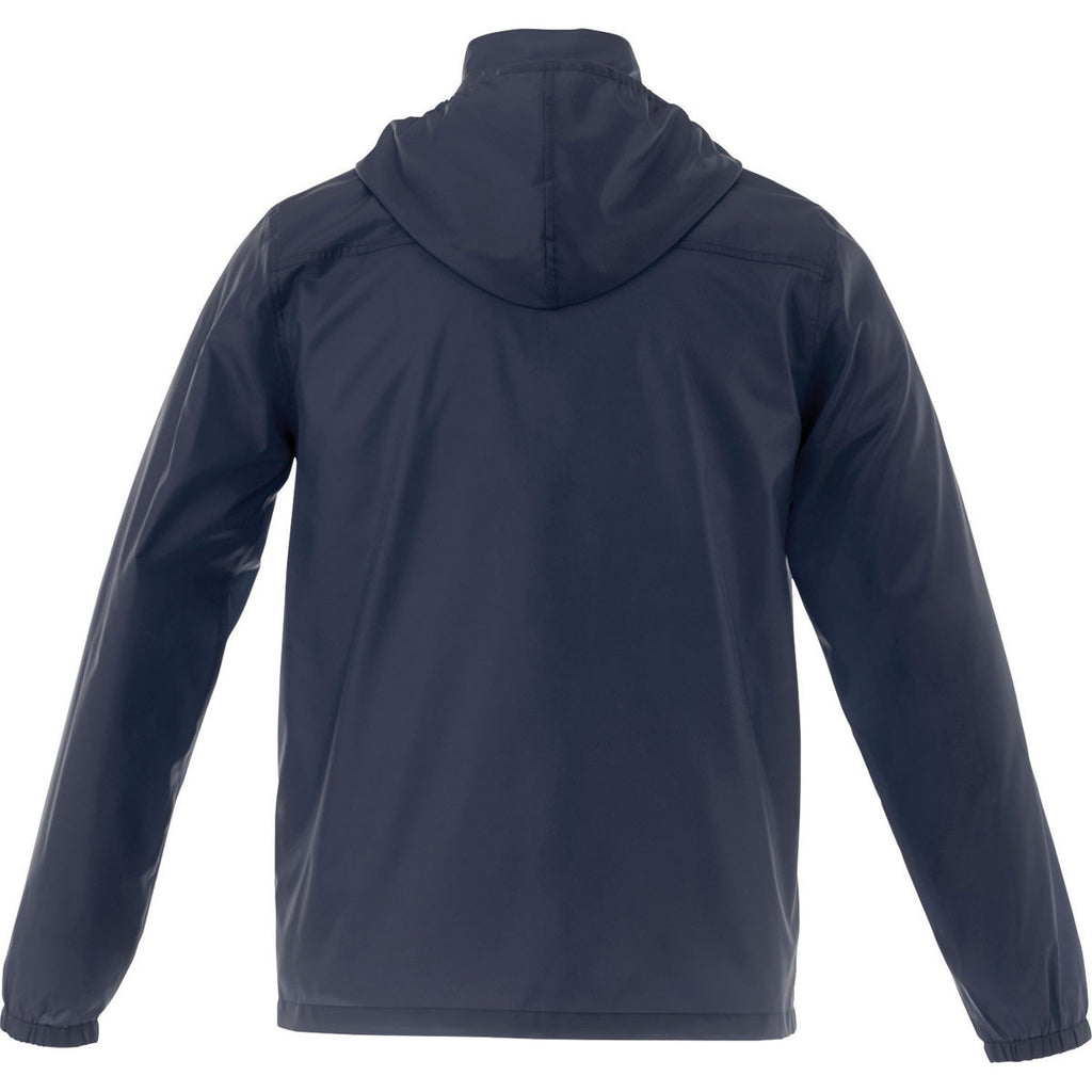 Elevate Men's Navy Darien Packable Jacket