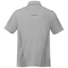 Elevate Men's Silver Piedmont Short Sleeve Polo