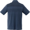 Elevate Men's Indigo Heather Antero Short Sleeve Polo